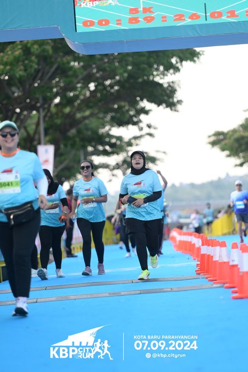 Race photo from KBP City Run 2024