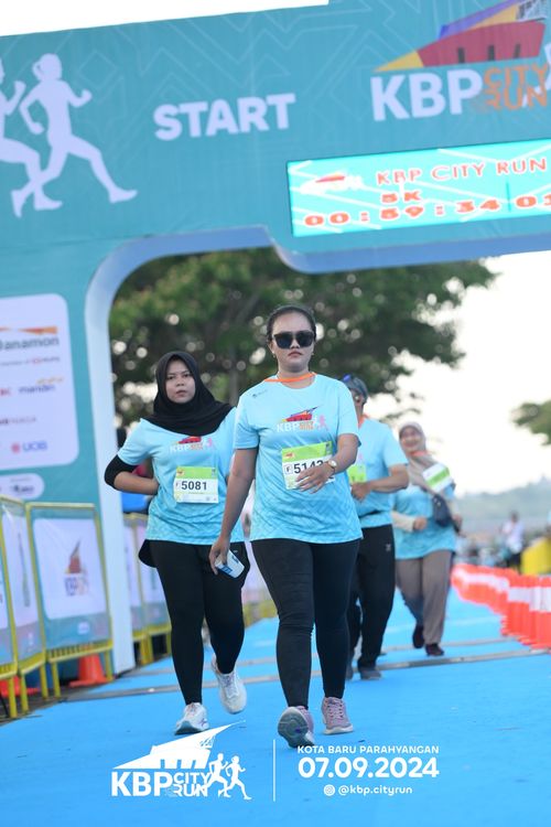Race photo from KBP City Run 2024