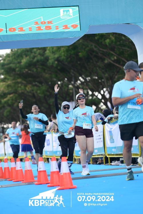 Race photo from KBP City Run 2024