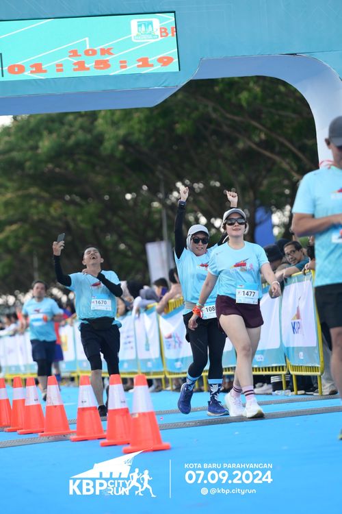 Race photo from KBP City Run 2024