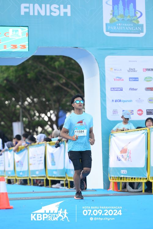 Race photo from KBP City Run 2024
