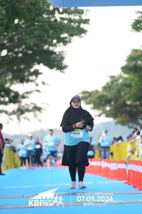 Race photo from KBP City Run 2024
