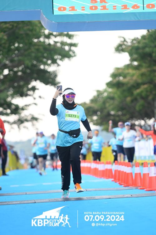 Race photo from KBP City Run 2024