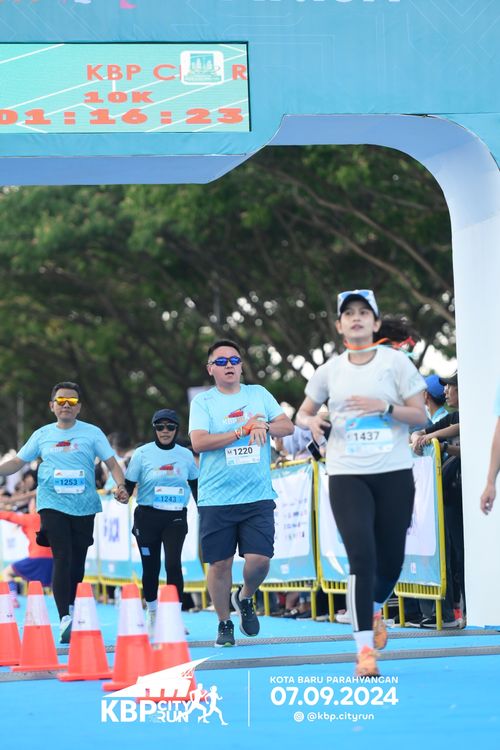 Race photo from KBP City Run 2024