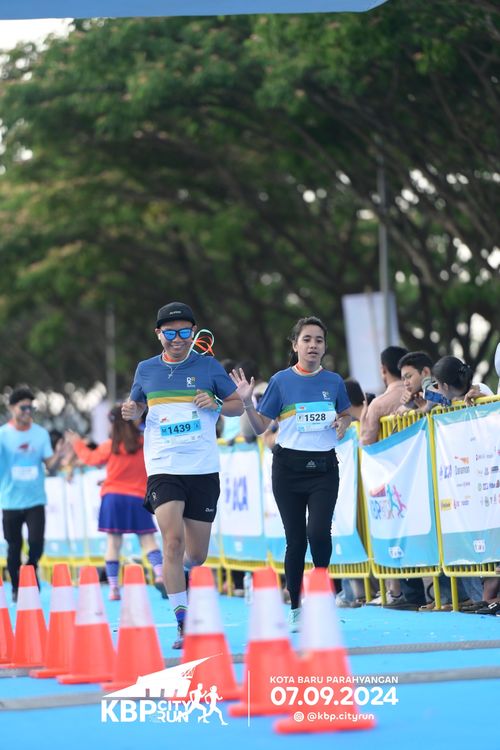 Race photo from KBP City Run 2024