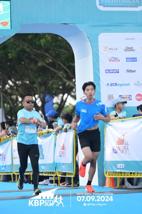 Race photo from KBP City Run 2024