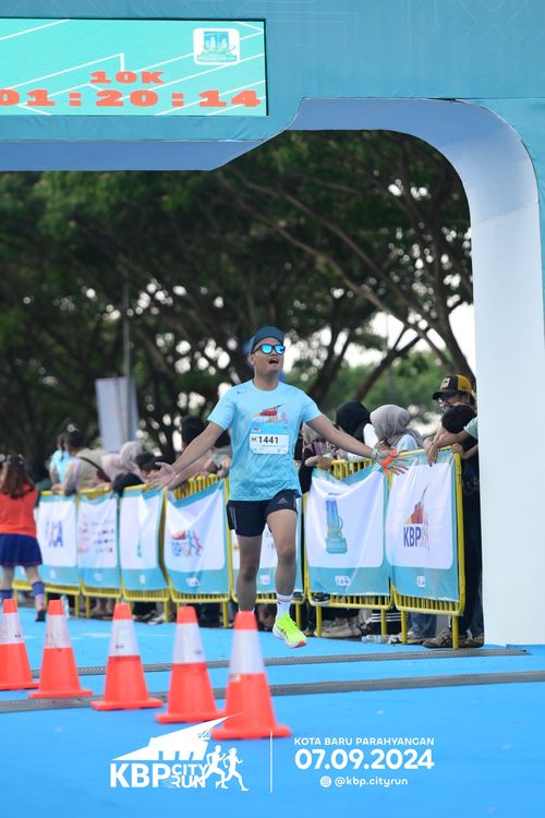 Race photo from KBP City Run 2024