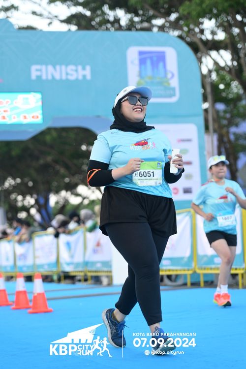Race photo from KBP City Run 2024