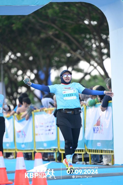 Race photo from KBP City Run 2024