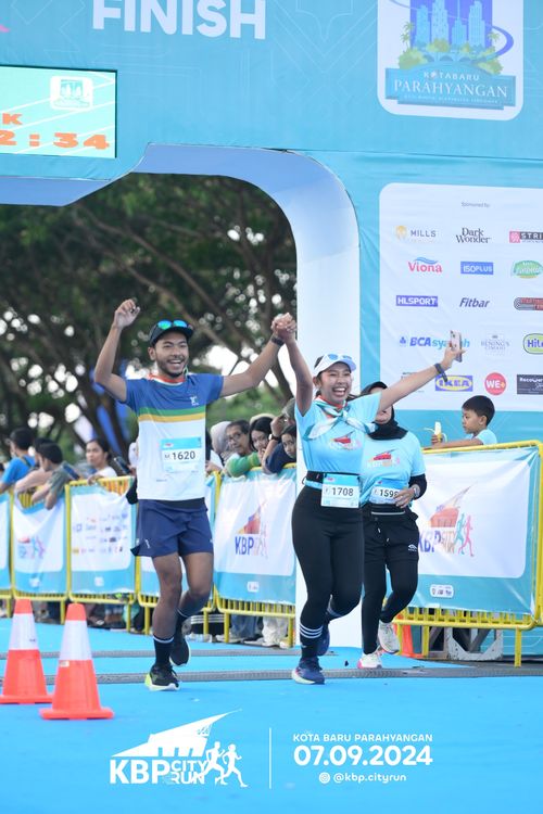 Race photo from KBP City Run 2024