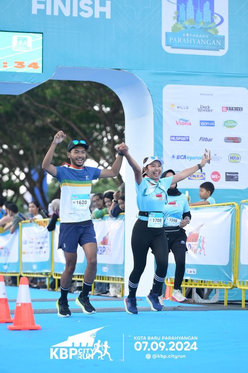 Race photo from KBP City Run 2024