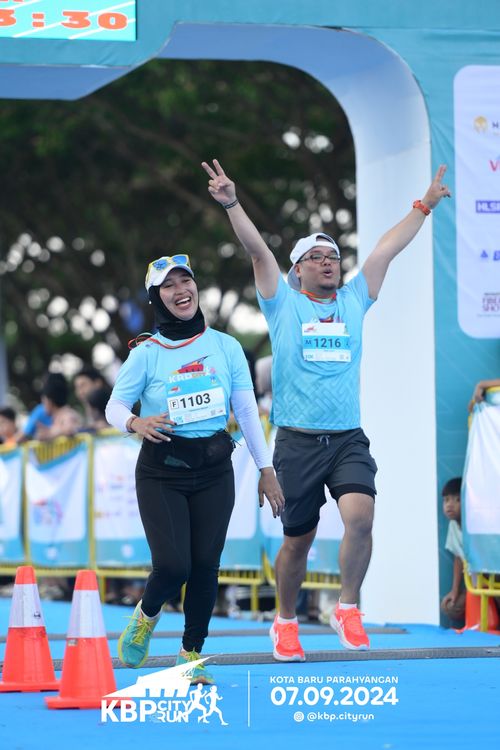 Race photo from KBP City Run 2024