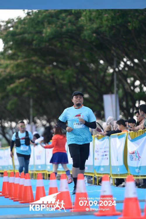 Race photo from KBP City Run 2024