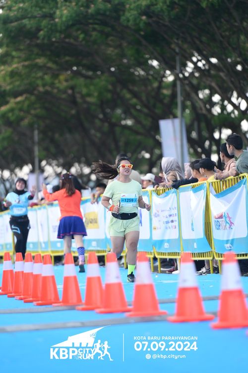 Race photo from KBP City Run 2024