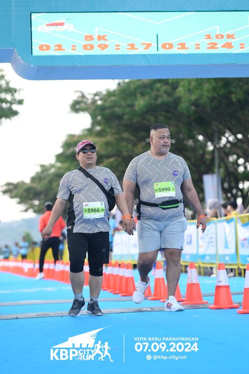 Race photo from KBP City Run 2024