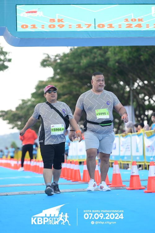 Race photo from KBP City Run 2024