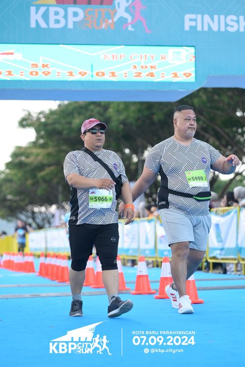 Race photo from KBP City Run 2024