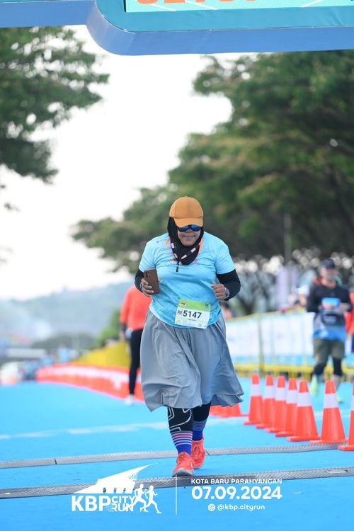Race photo from KBP City Run 2024