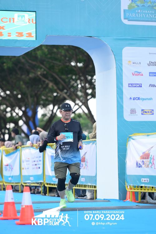 Race photo from KBP City Run 2024