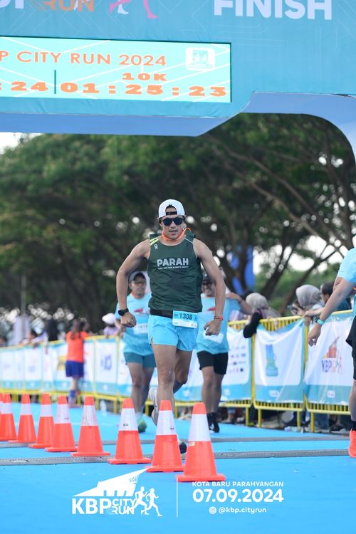 Race photo from KBP City Run 2024