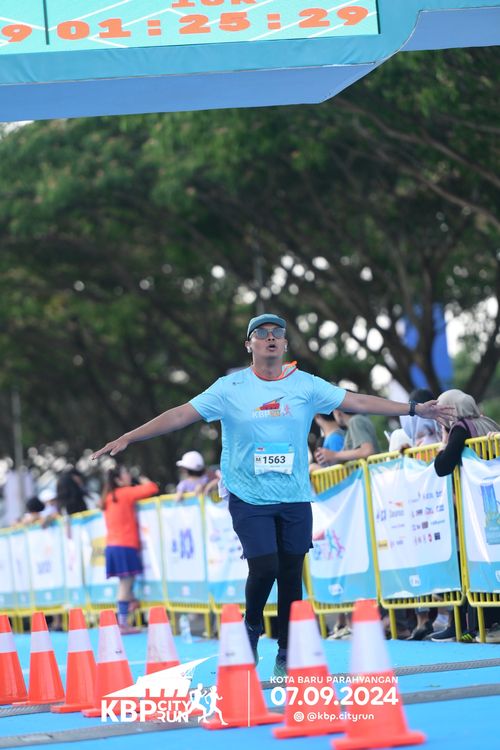 Race photo from KBP City Run 2024