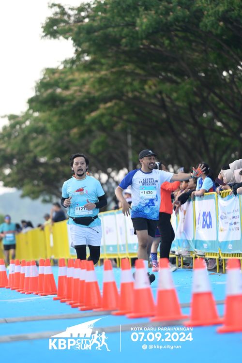 Race photo from KBP City Run 2024