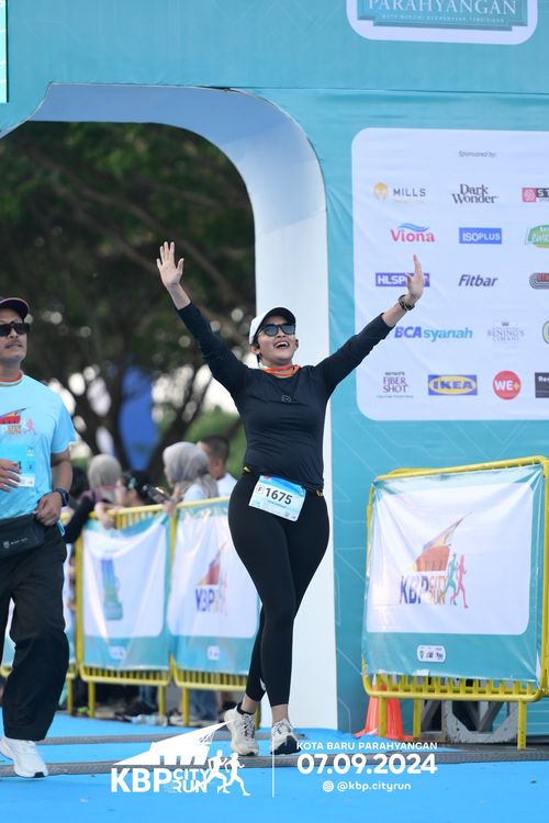 Race photo from KBP City Run 2024