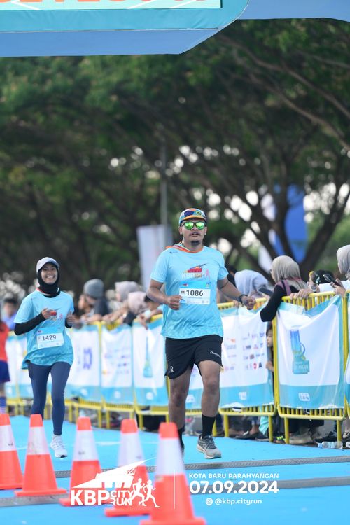 Race photo from KBP City Run 2024