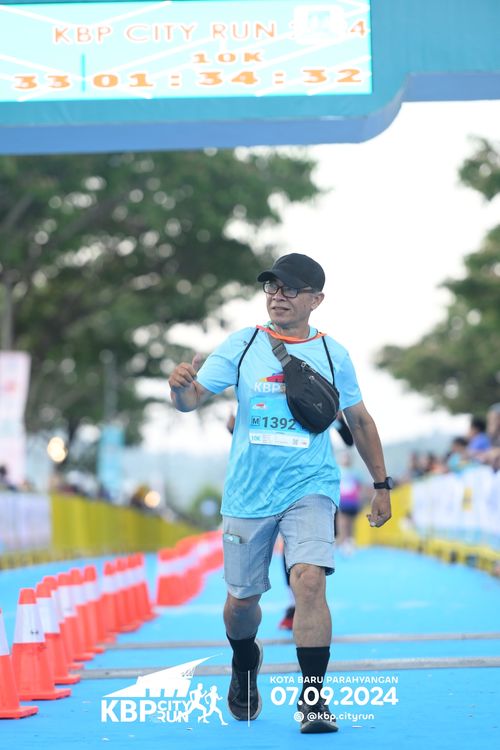 Race photo from KBP City Run 2024