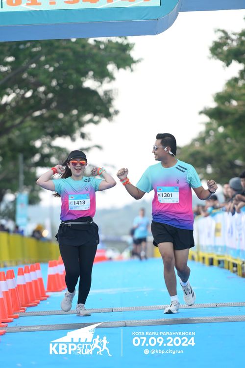 Race photo from KBP City Run 2024