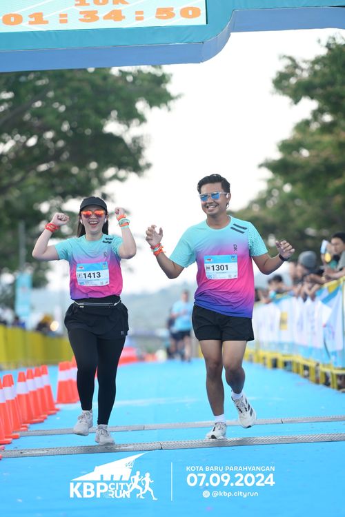 Race photo from KBP City Run 2024