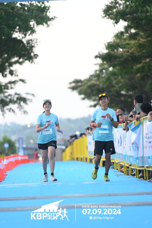 Race photo from KBP City Run 2024