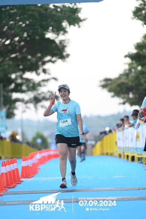 Race photo from KBP City Run 2024