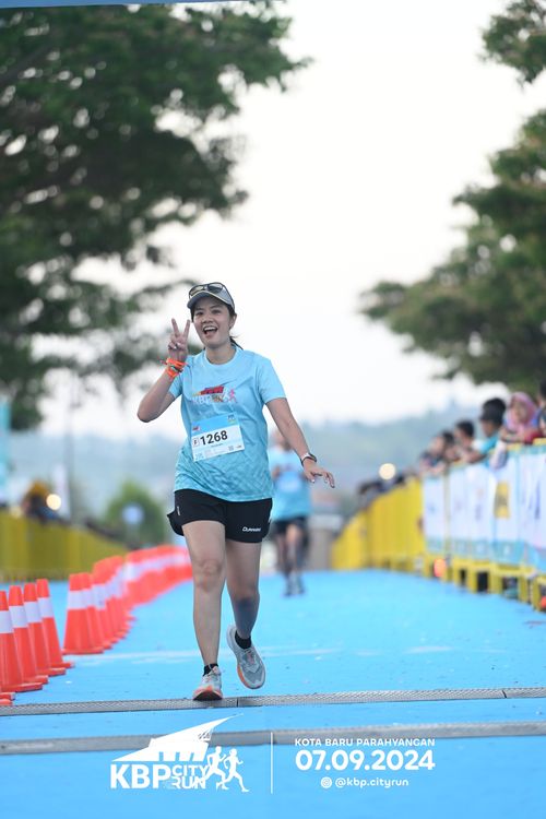 Race photo from KBP City Run 2024