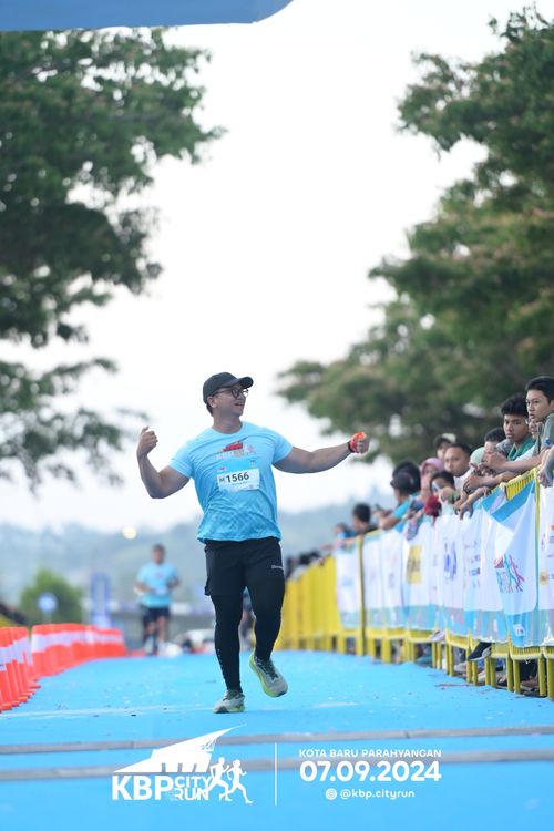 Race photo from KBP City Run 2024