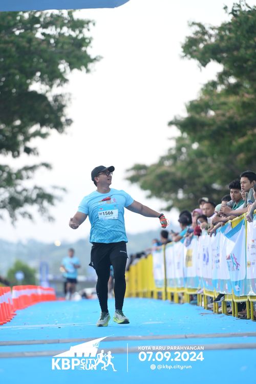 Race photo from KBP City Run 2024