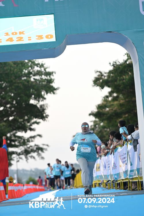 Race photo from KBP City Run 2024