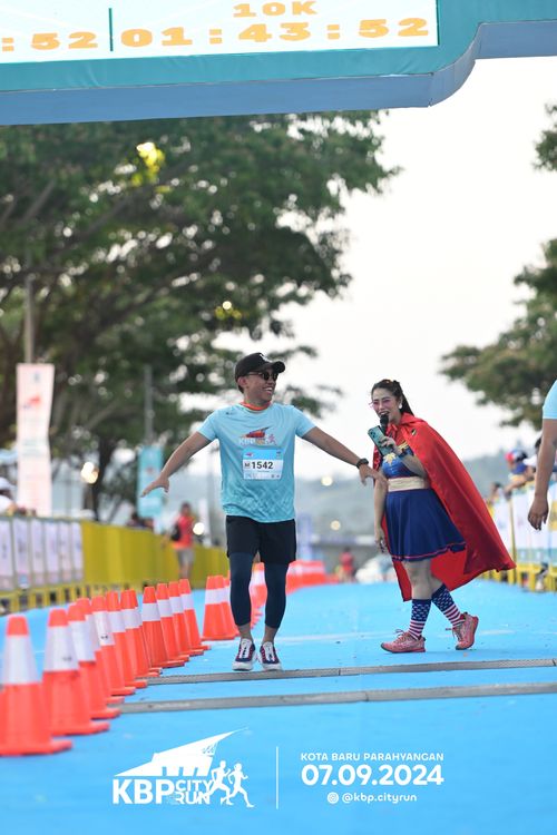 Race photo from KBP City Run 2024