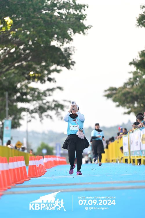 Race photo from KBP City Run 2024