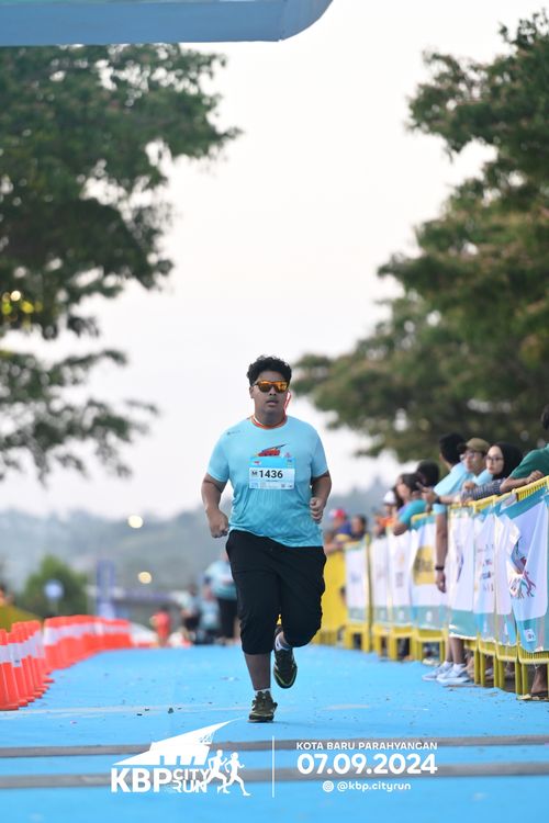 Race photo from KBP City Run 2024