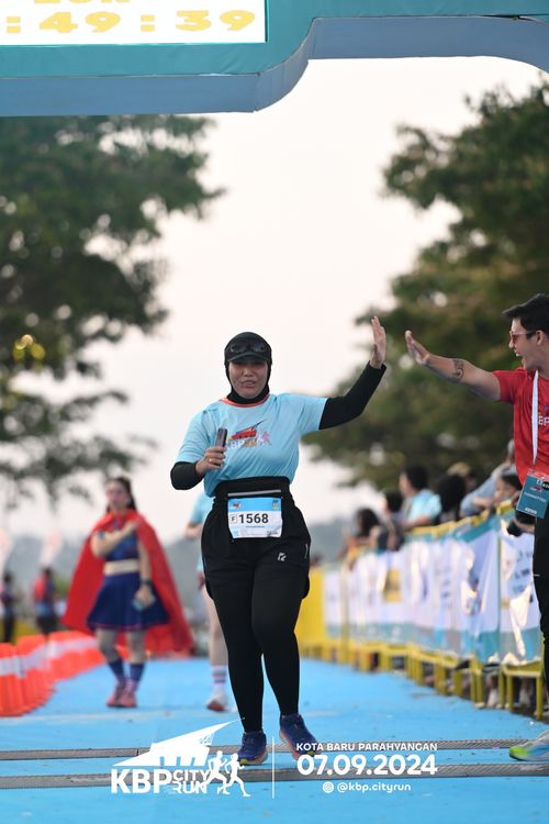Race photo from KBP City Run 2024