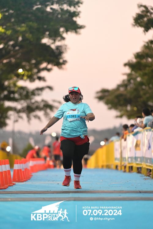 Race photo from KBP City Run 2024