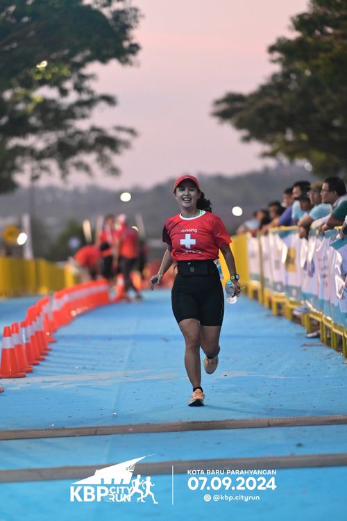 Race photo from KBP City Run 2024
