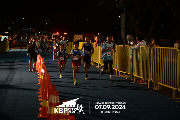 Race photo from KBP City Run 2024