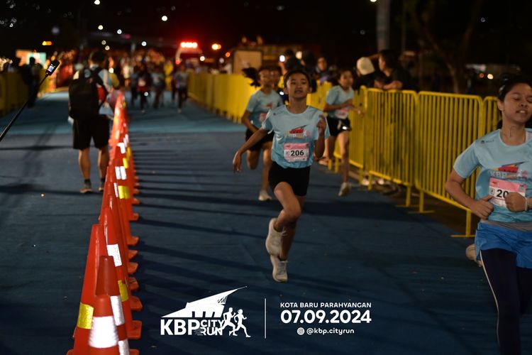 Race photo from KBP City Run 2024
