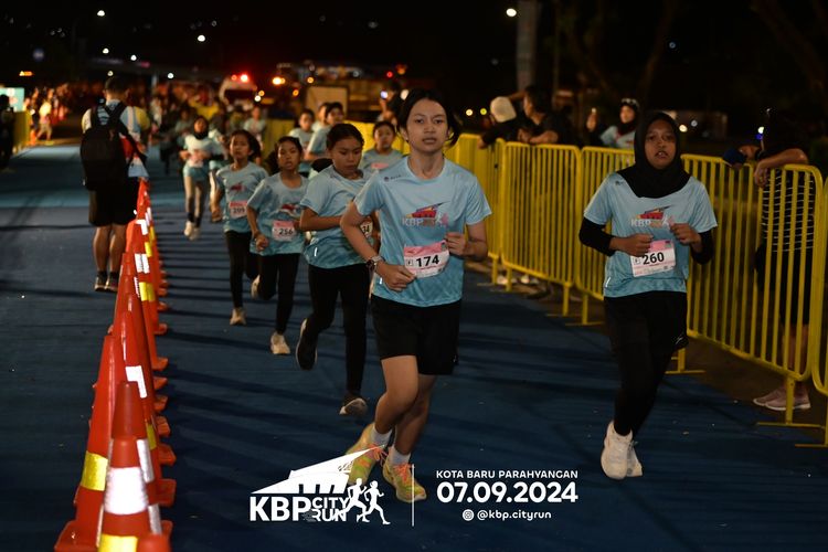 Race photo from KBP City Run 2024