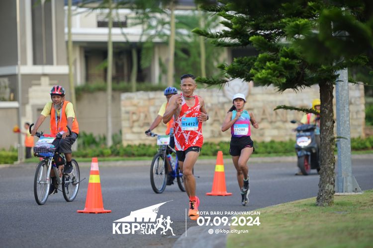 Race photo from KBP City Run 2024