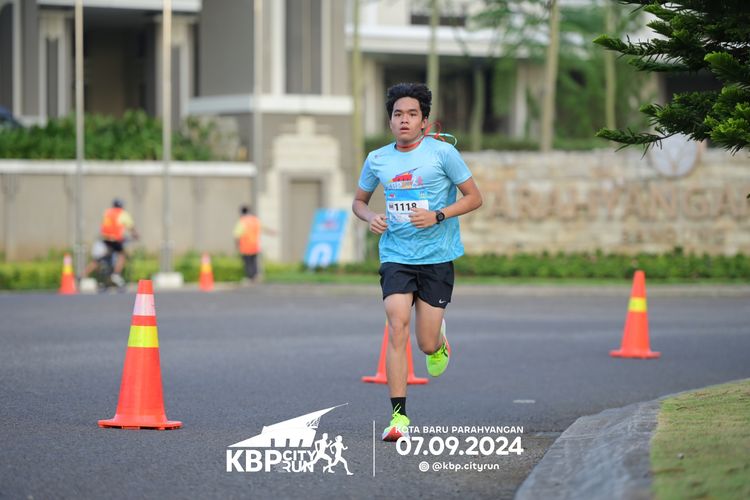 Race photo from KBP City Run 2024