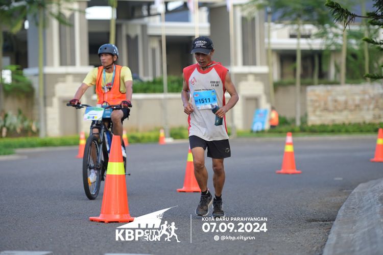 Race photo from KBP City Run 2024