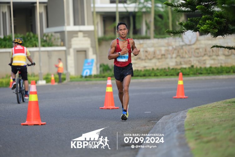 Race photo from KBP City Run 2024